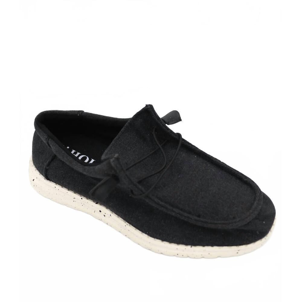 NEW LAFORST women's hermosa slip-on shoes in black